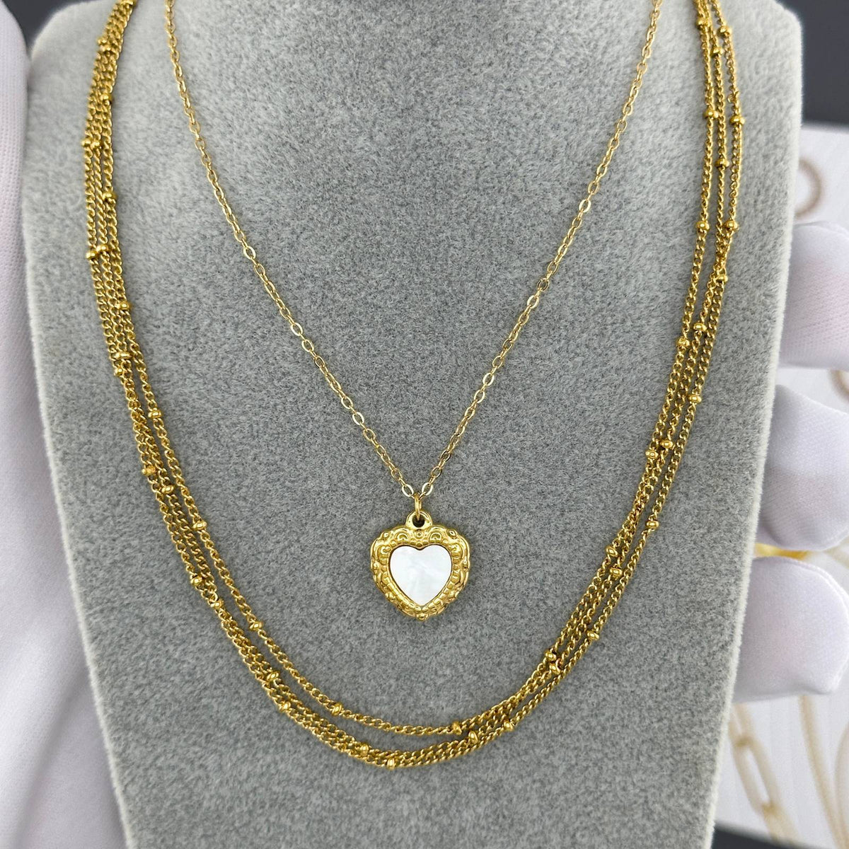 Amara Heart Camille Necklace