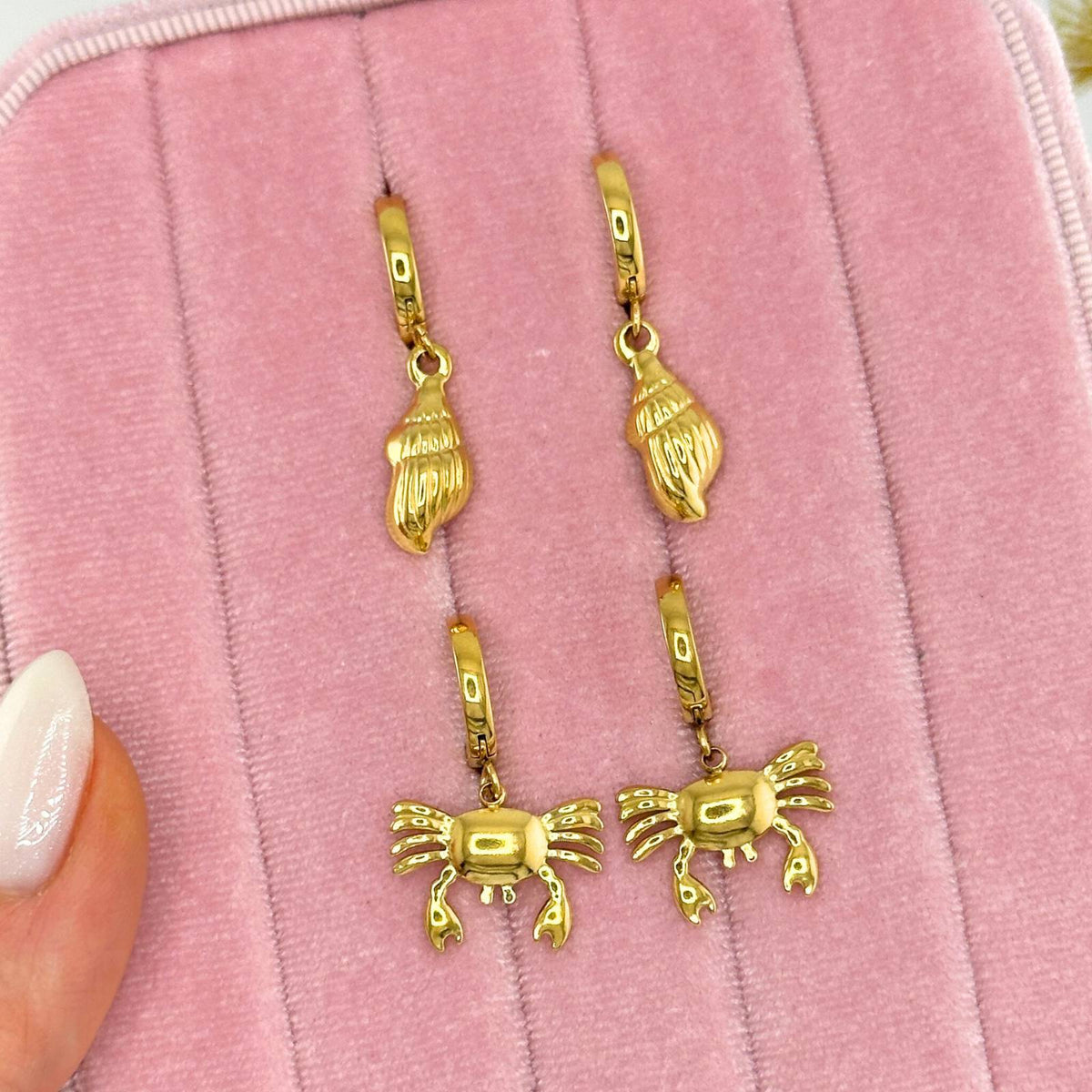 Crabe Crab Earrings
