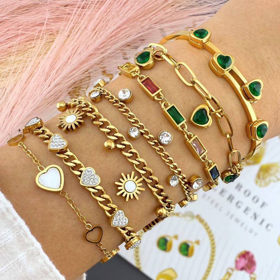 Amara Heart Delphine Bracelet