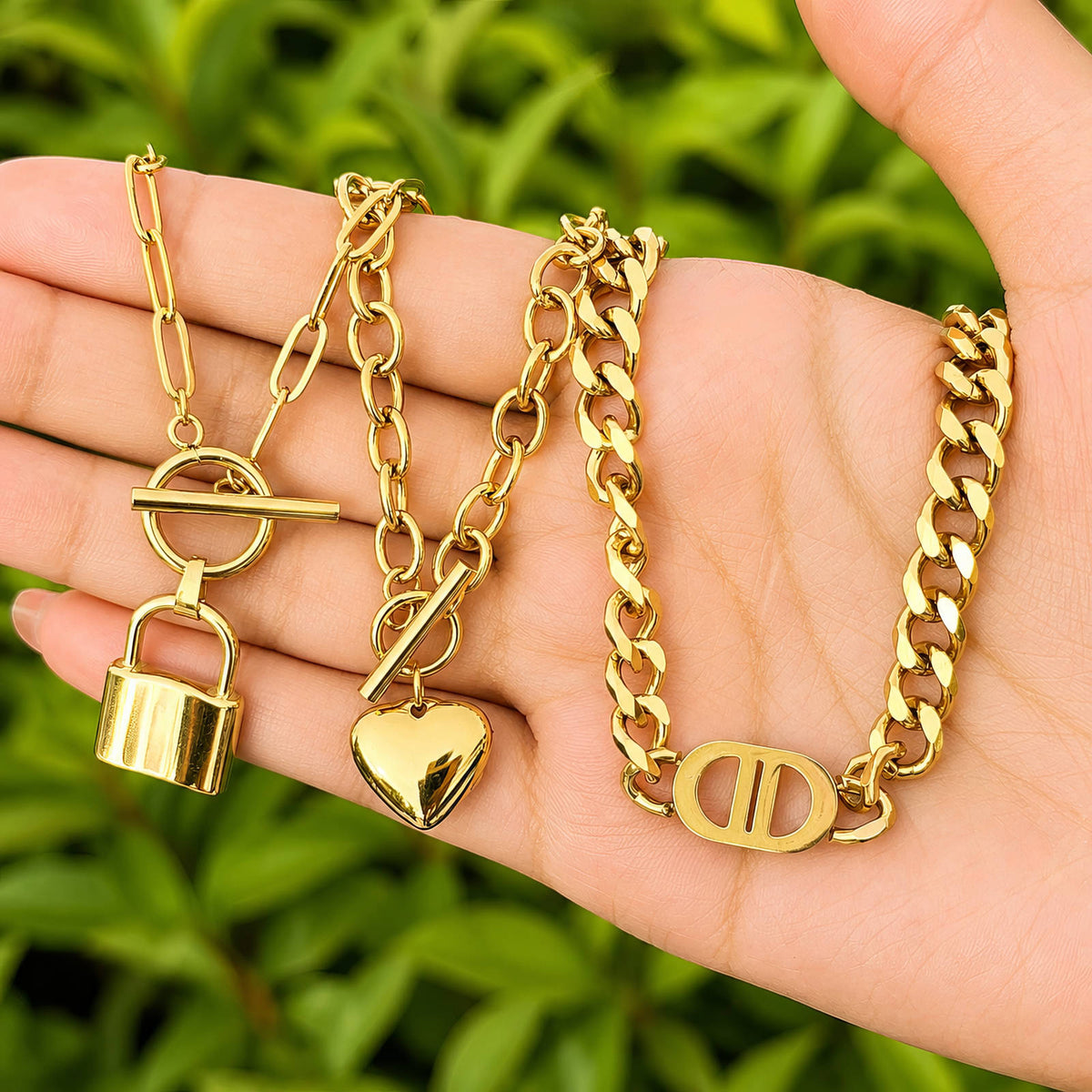 Cadenas Lock Céleste Necklace