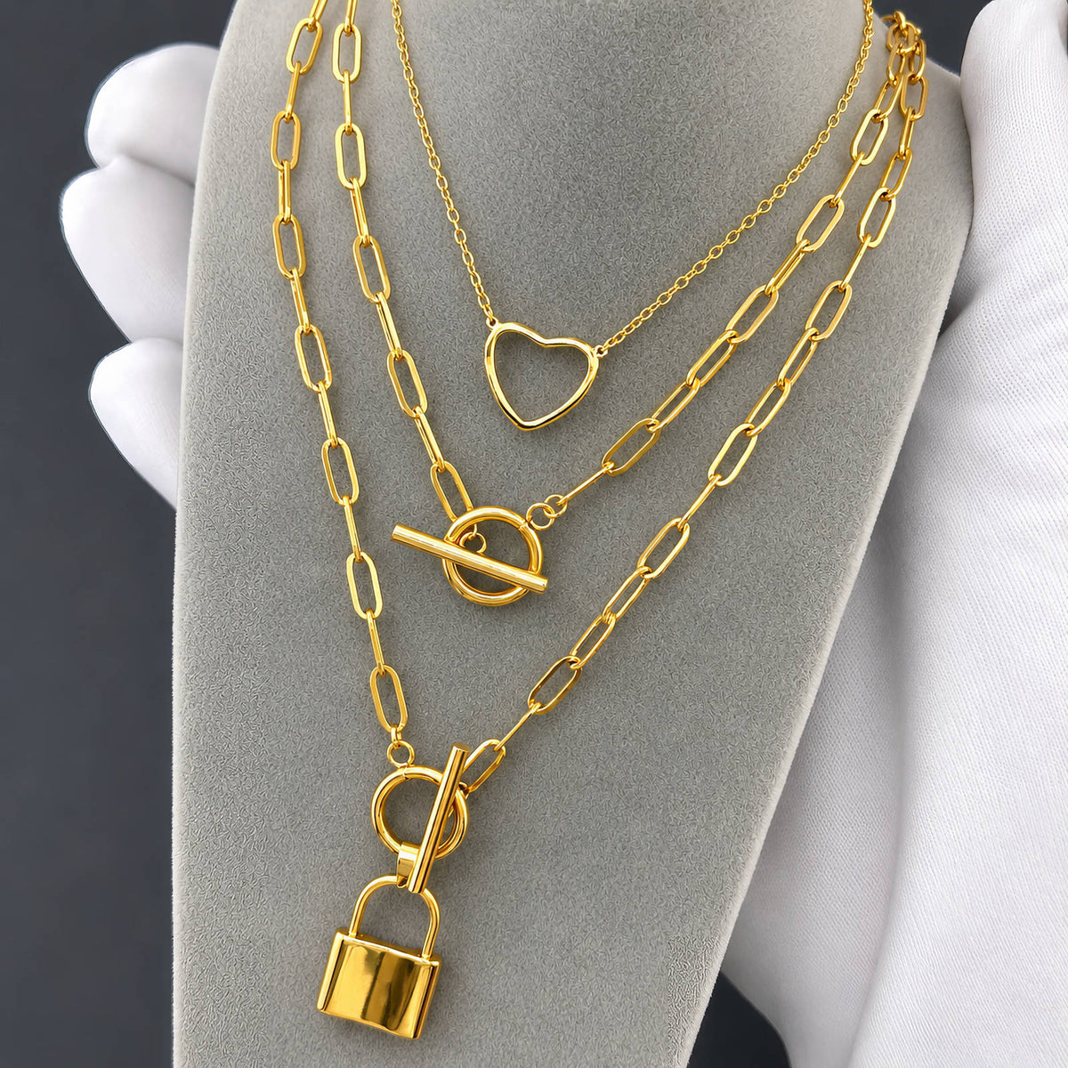 Cadenas Lock Céleste Necklace