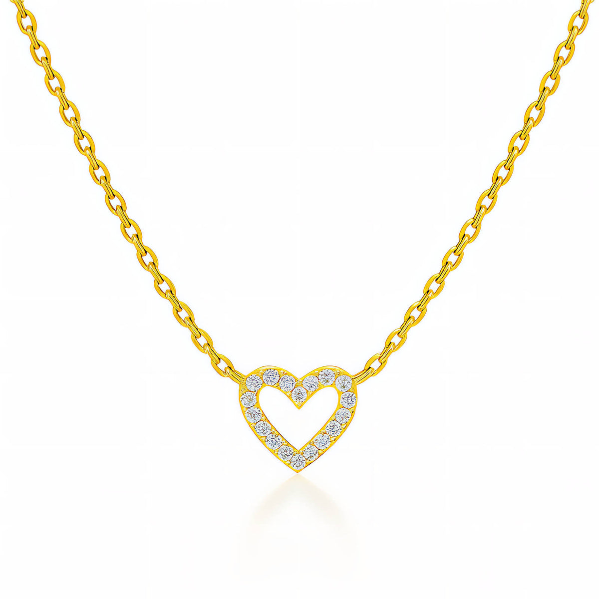 Amara Heart Céleste Necklace