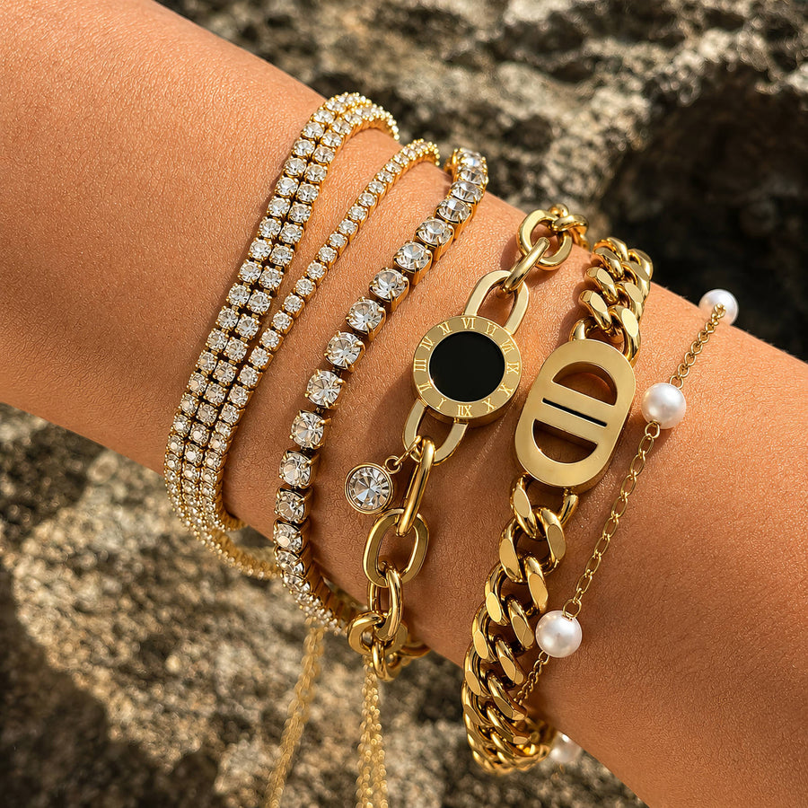 Tennis Céleste Bracelet