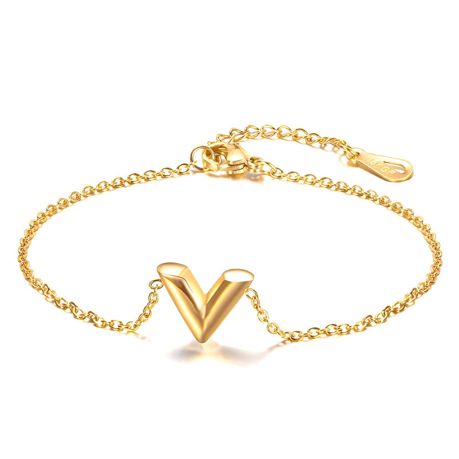 Chevron V Céleste Bracelet