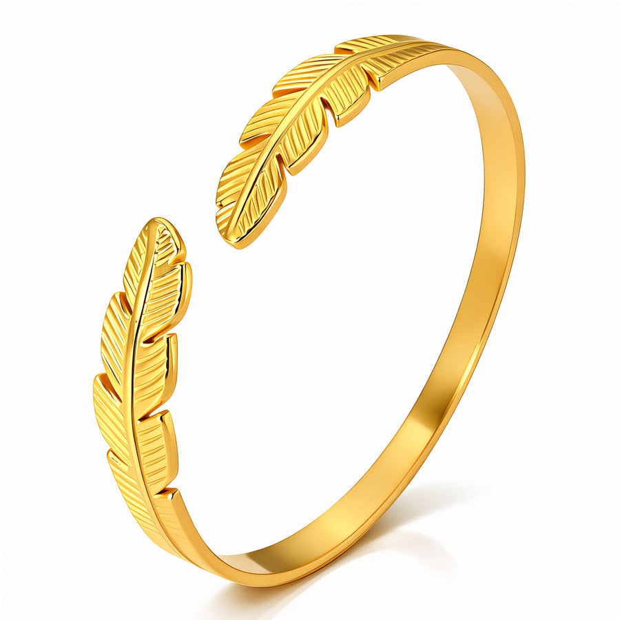 Feuille Leaves Céleste Bracelet