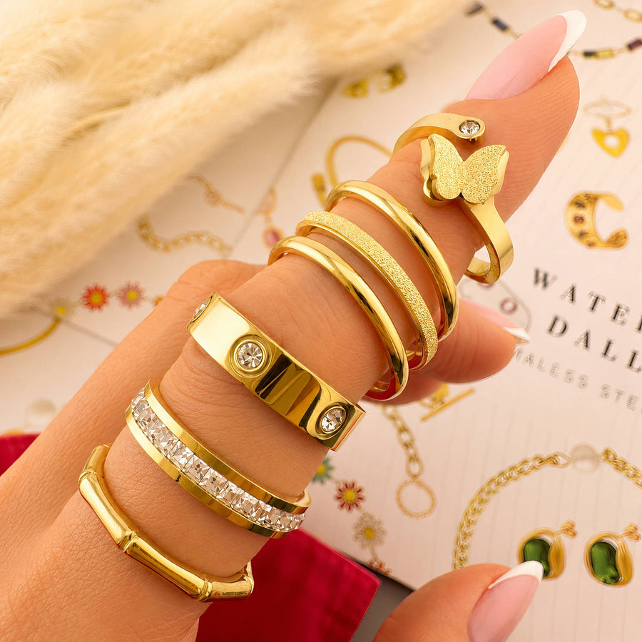 Papillon Butterfly Céleste Ring