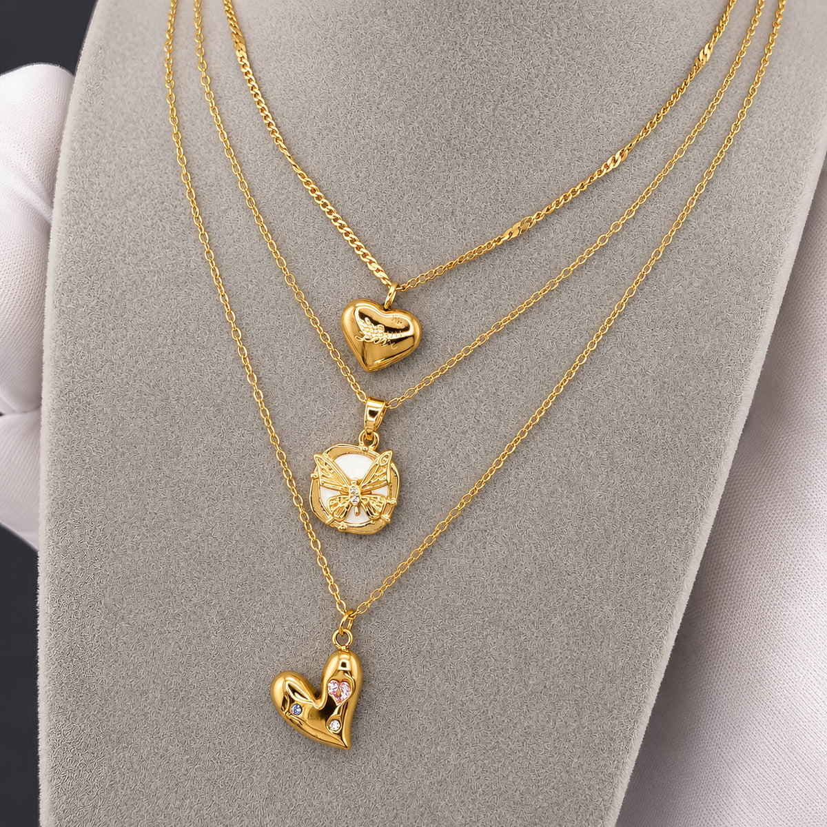 Amara Heart Colette Necklace
