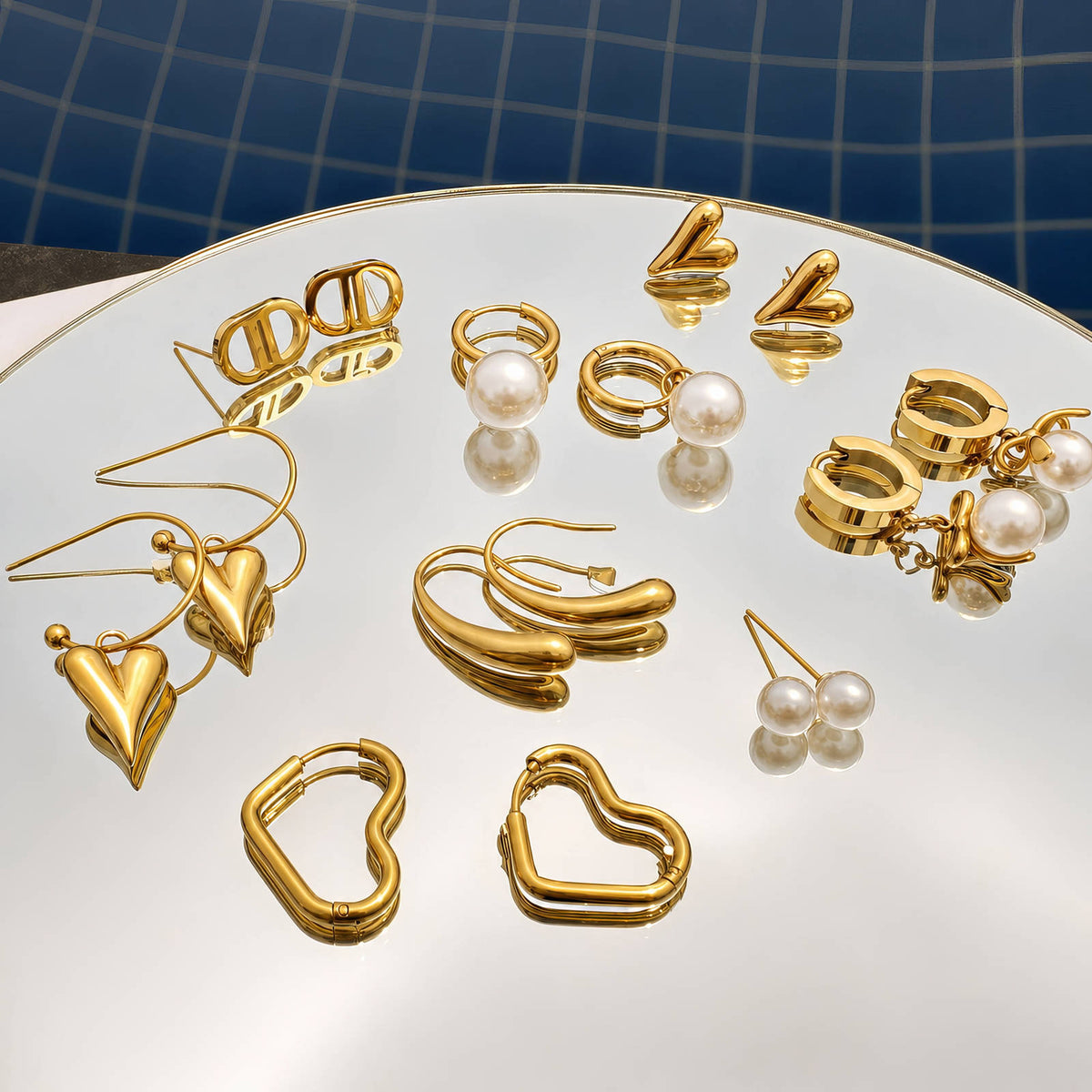 Amara Heart Odette Earrings