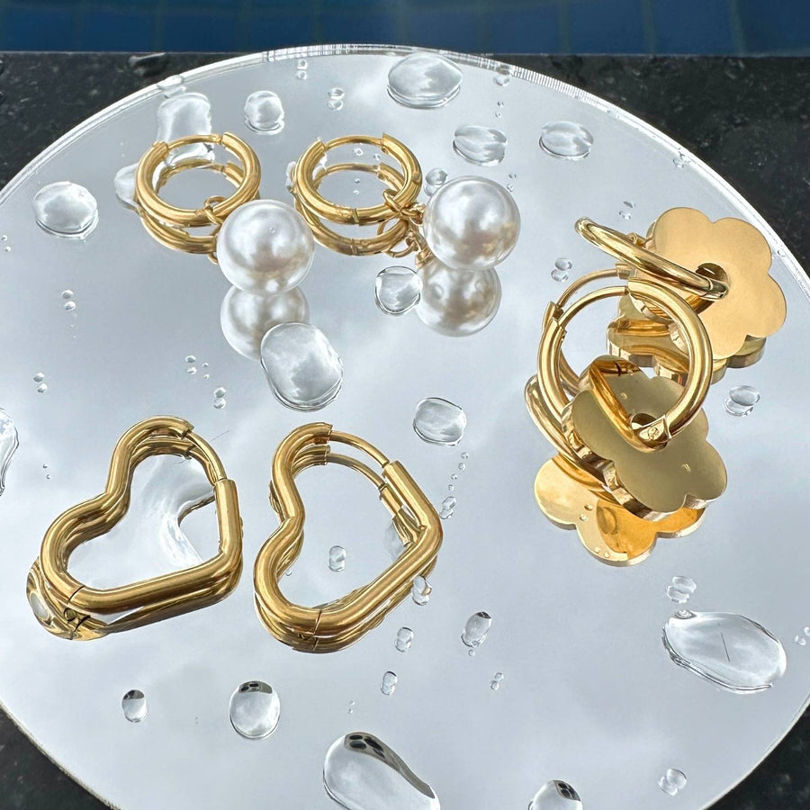 Amara Heart Élise Earrings