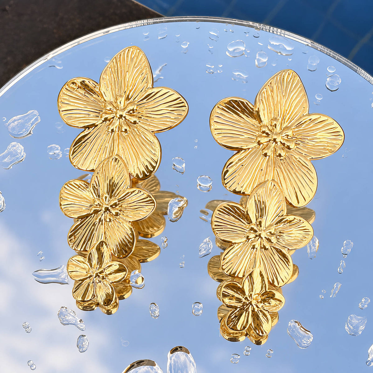 Fleur Flower Odette Earrings
