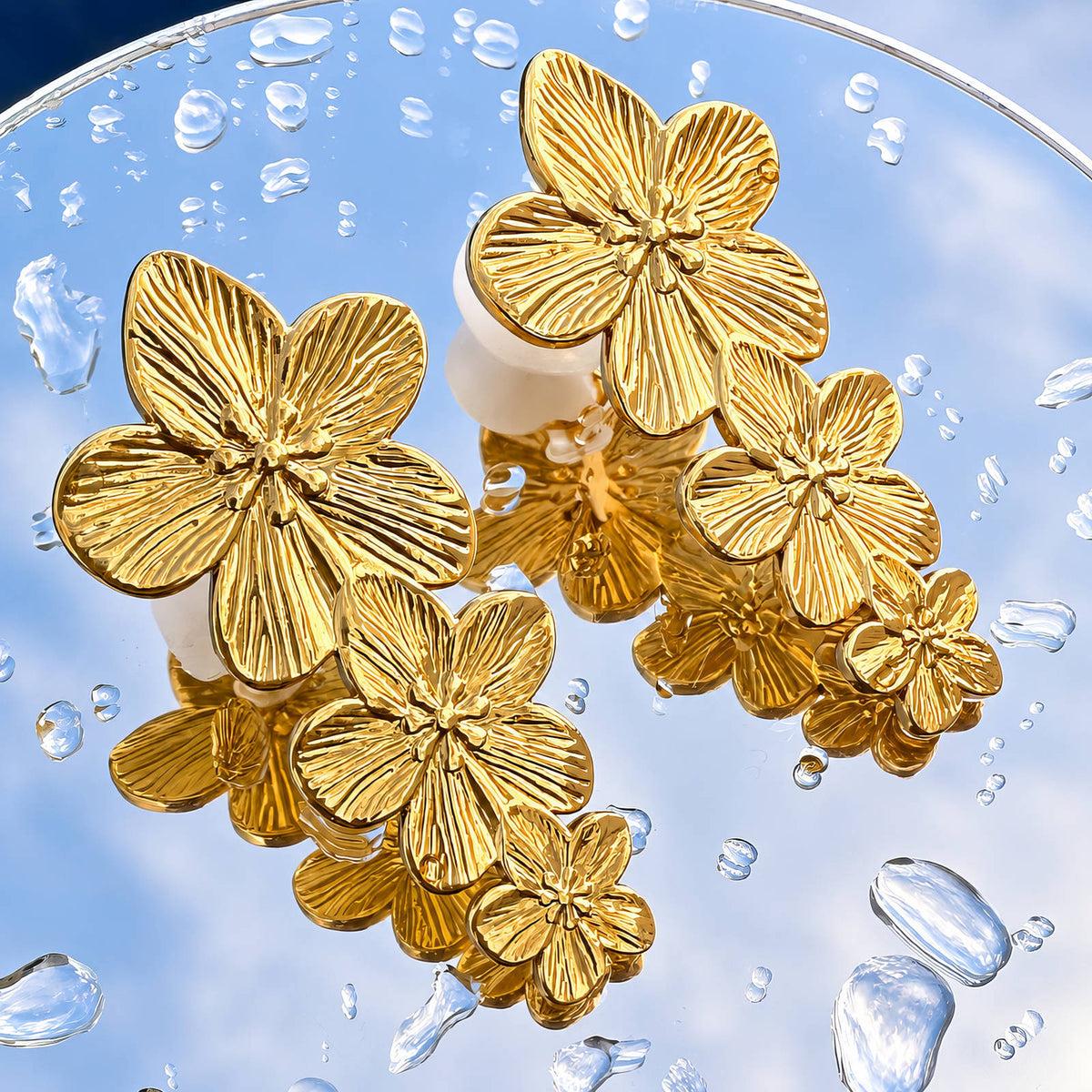 Fleur Flower Odette Earrings