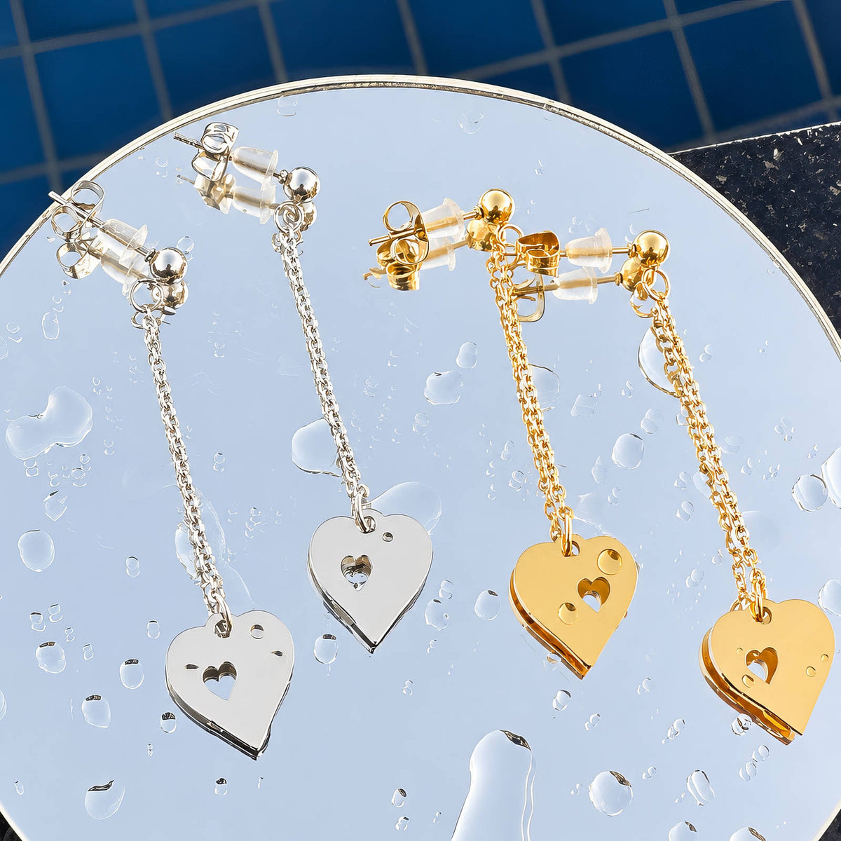 Amara Heart Manon Earrings