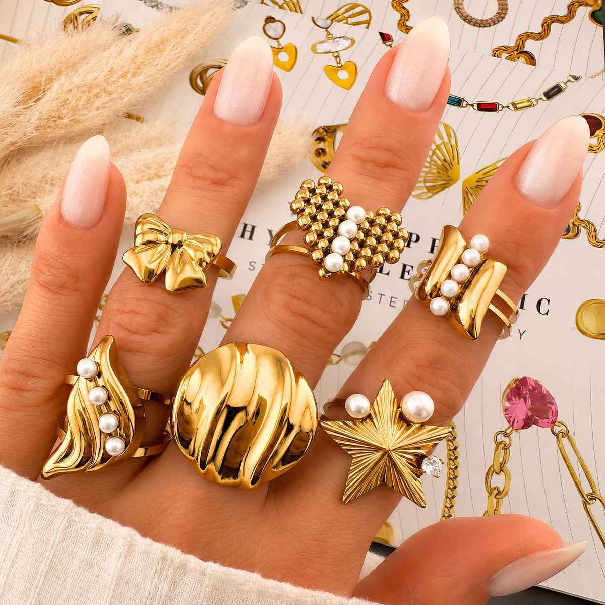 Ruban Bow Ring