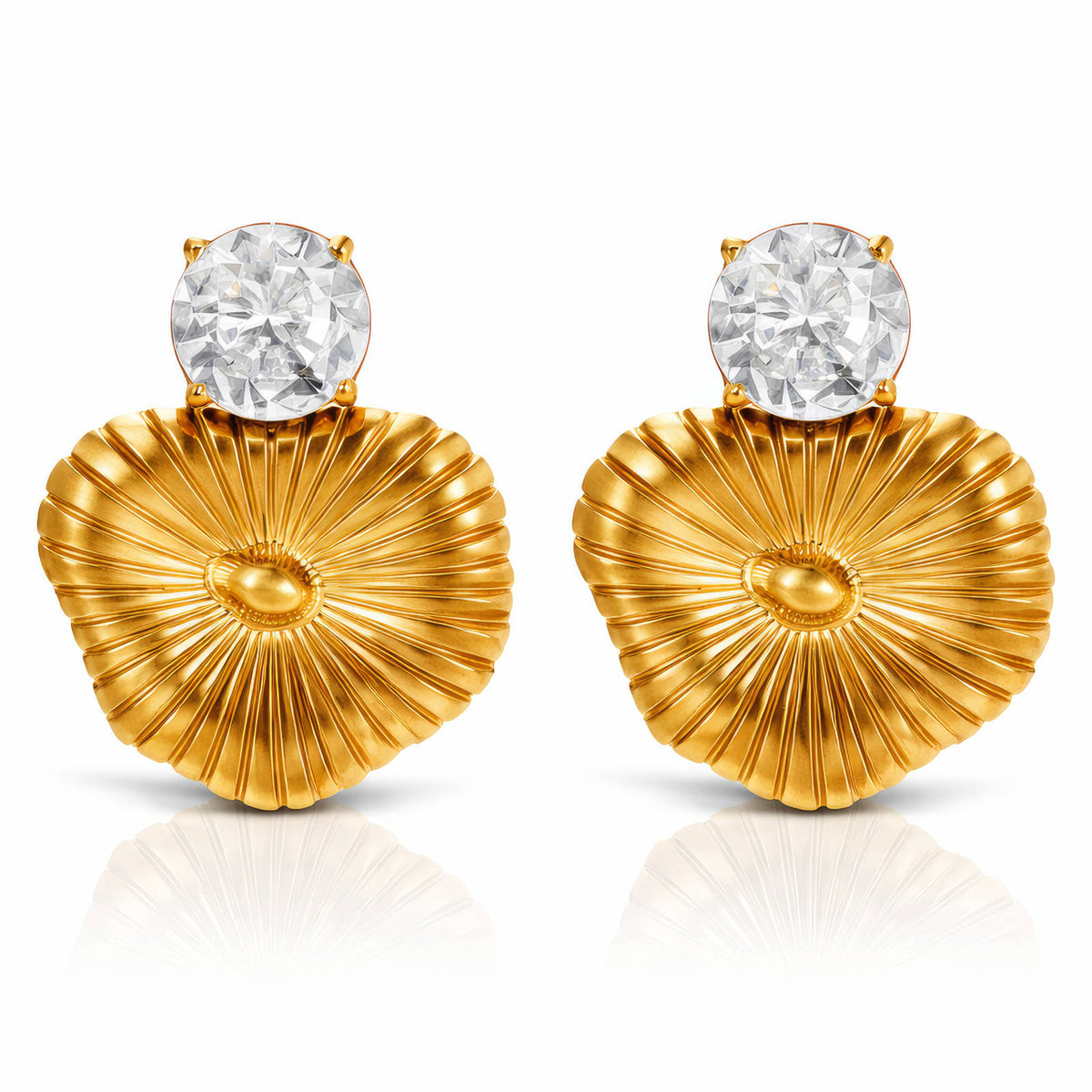 Fleur Flower Camille Earrings