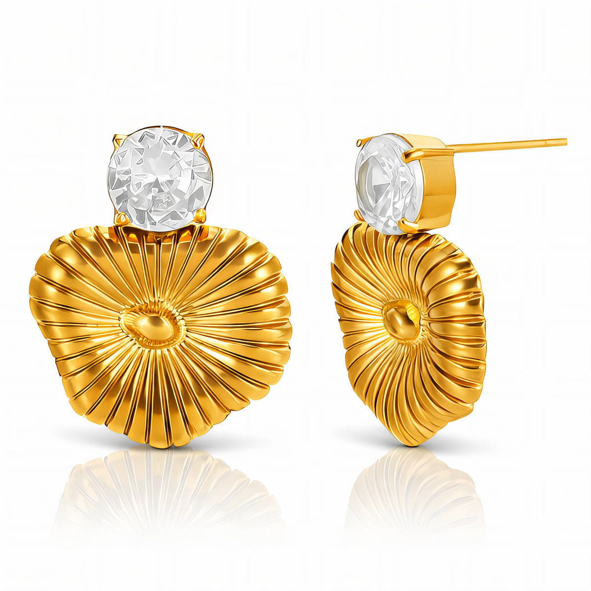 Fleur Flower Camille Earrings