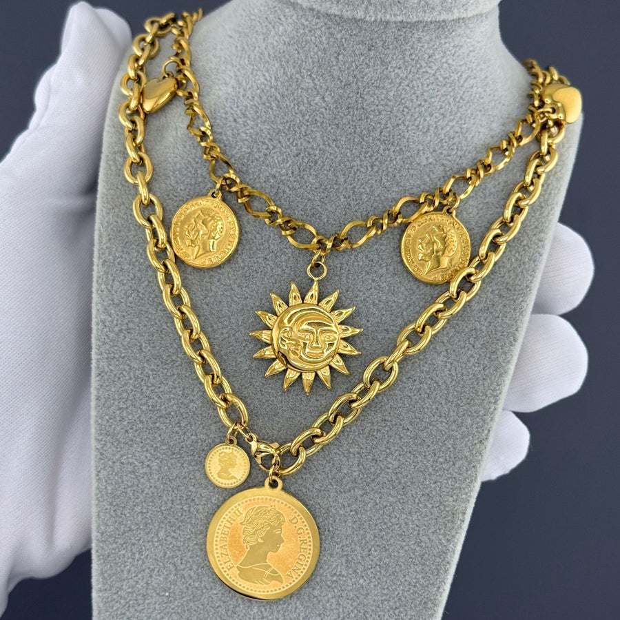Médaille Coin Odette Necklace