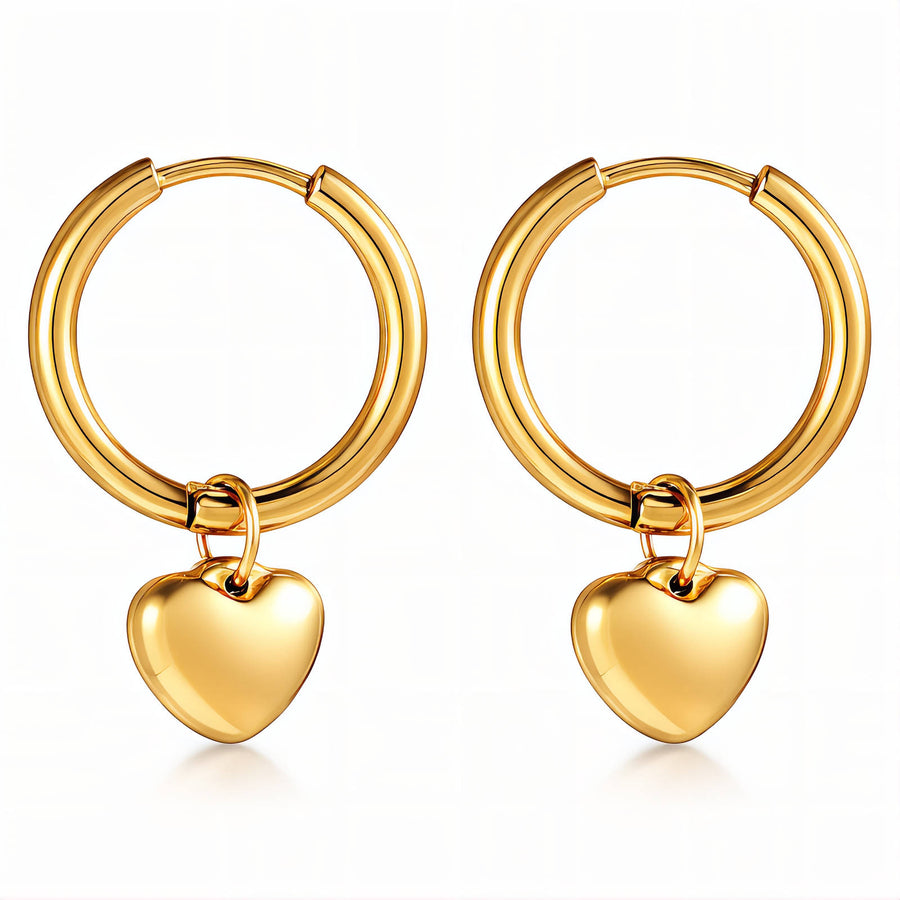 Amara Heart Océane Earrings