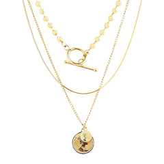 Médaille Coin Margaux Necklace