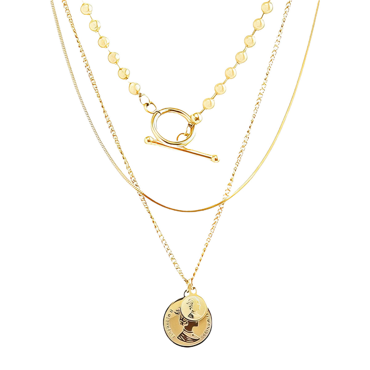 Médaille Coin Margaux Necklace