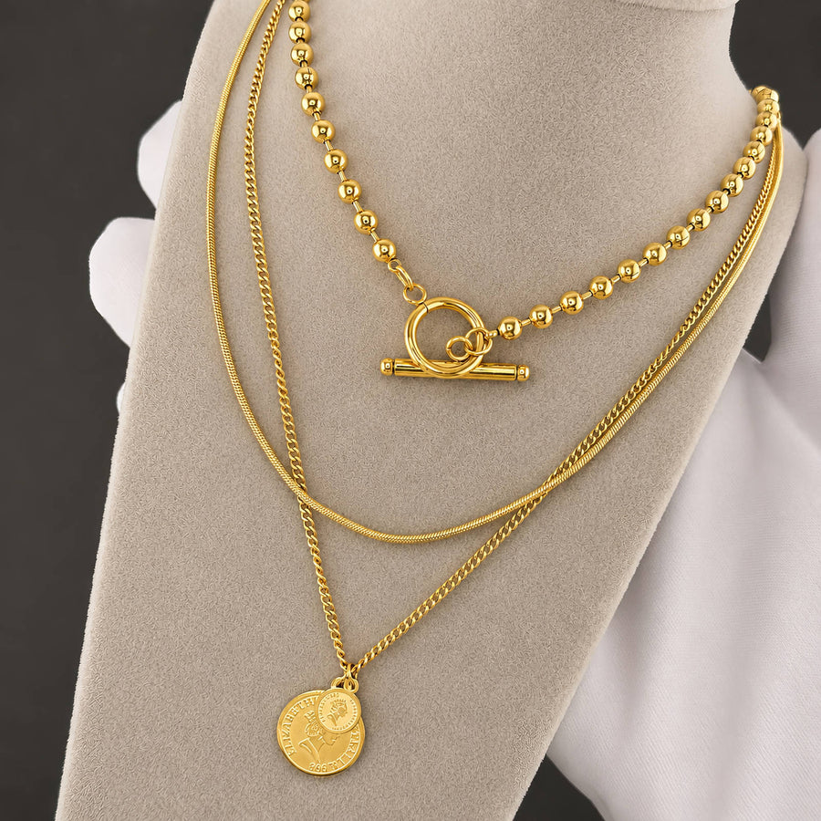 Médaille Coin Margaux Necklace
