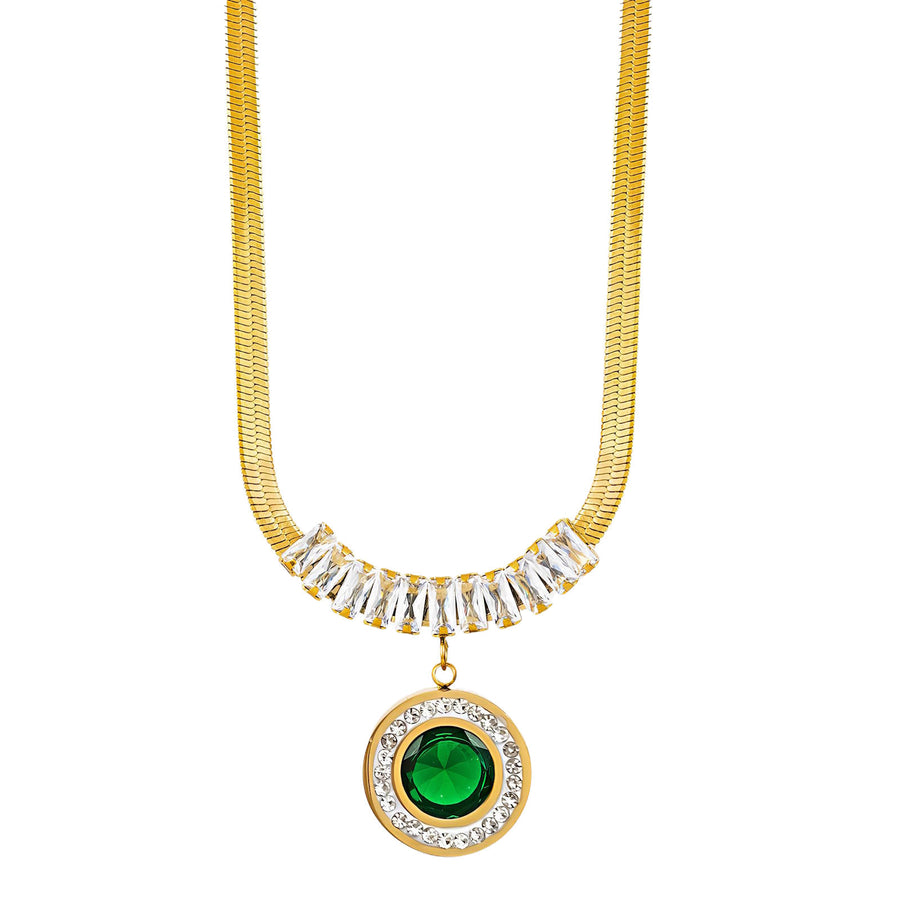 Amara Heart Agathe Necklace