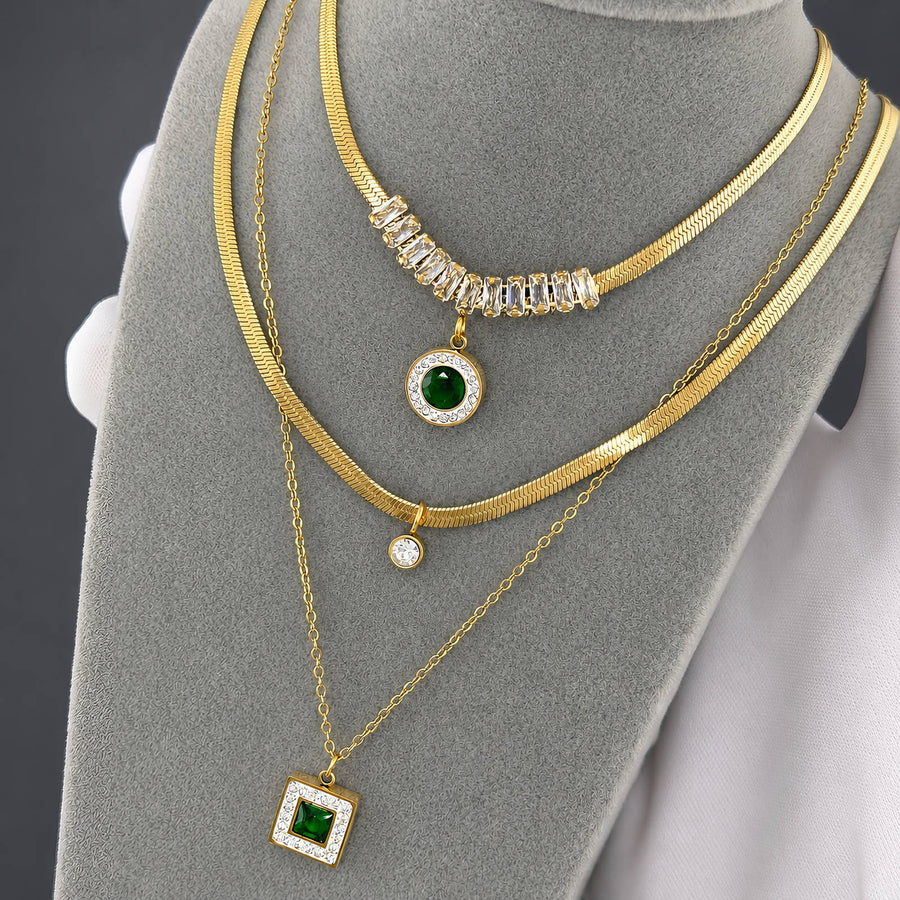 Amara Heart Agathe Necklace
