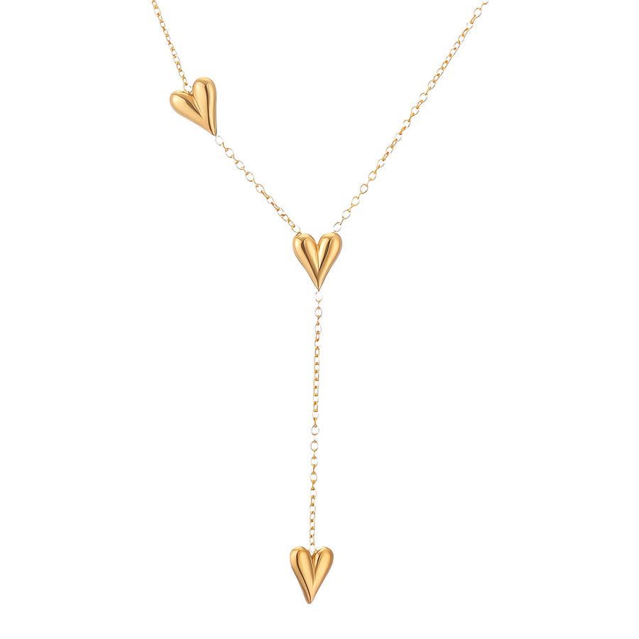 Amara Heart Blanche Necklace
