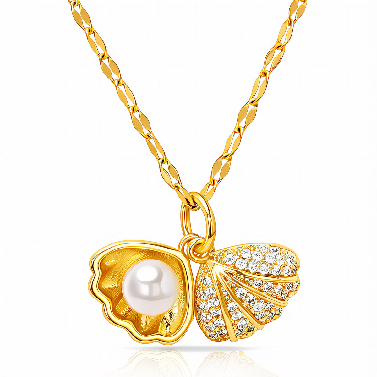 Coquille Seashell Céleste Necklace