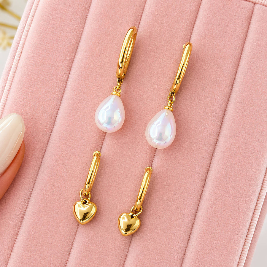 Amara Heart Océane Earrings