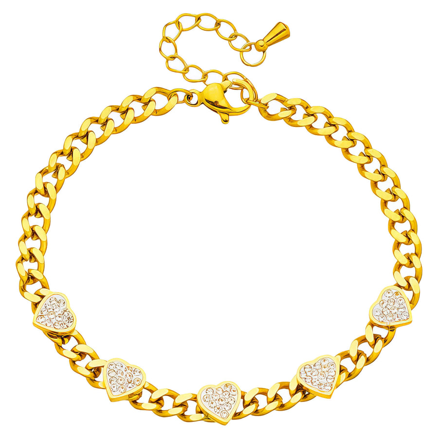Amara Heart Delphine Bracelet