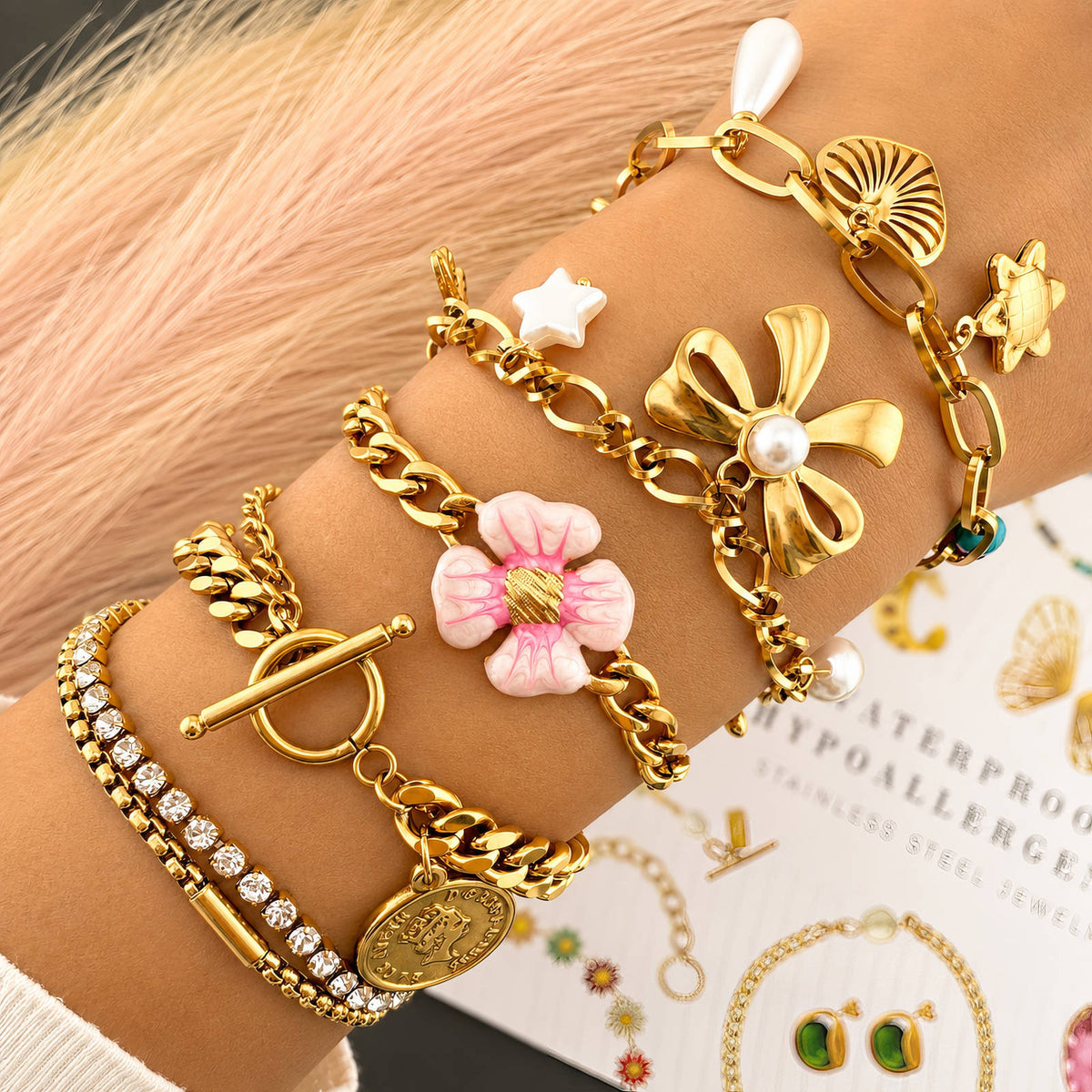 Médaille Coin Bracelet