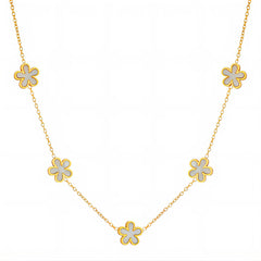 Prairie Flower Meadow Odette Necklace