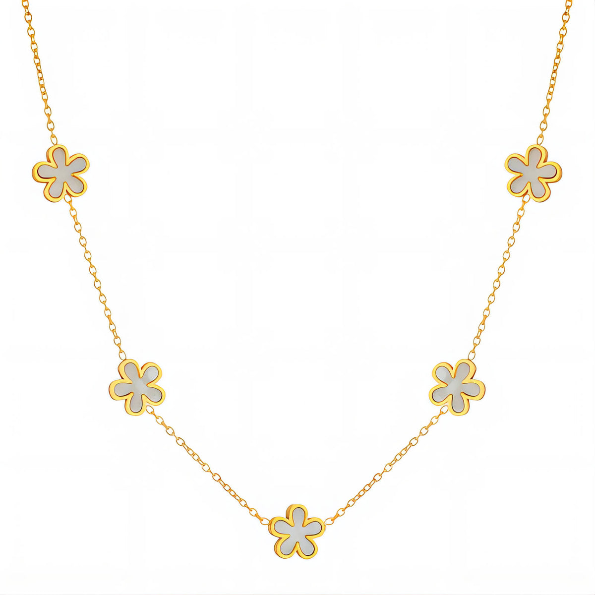 Prairie Flower Meadow Odette Necklace