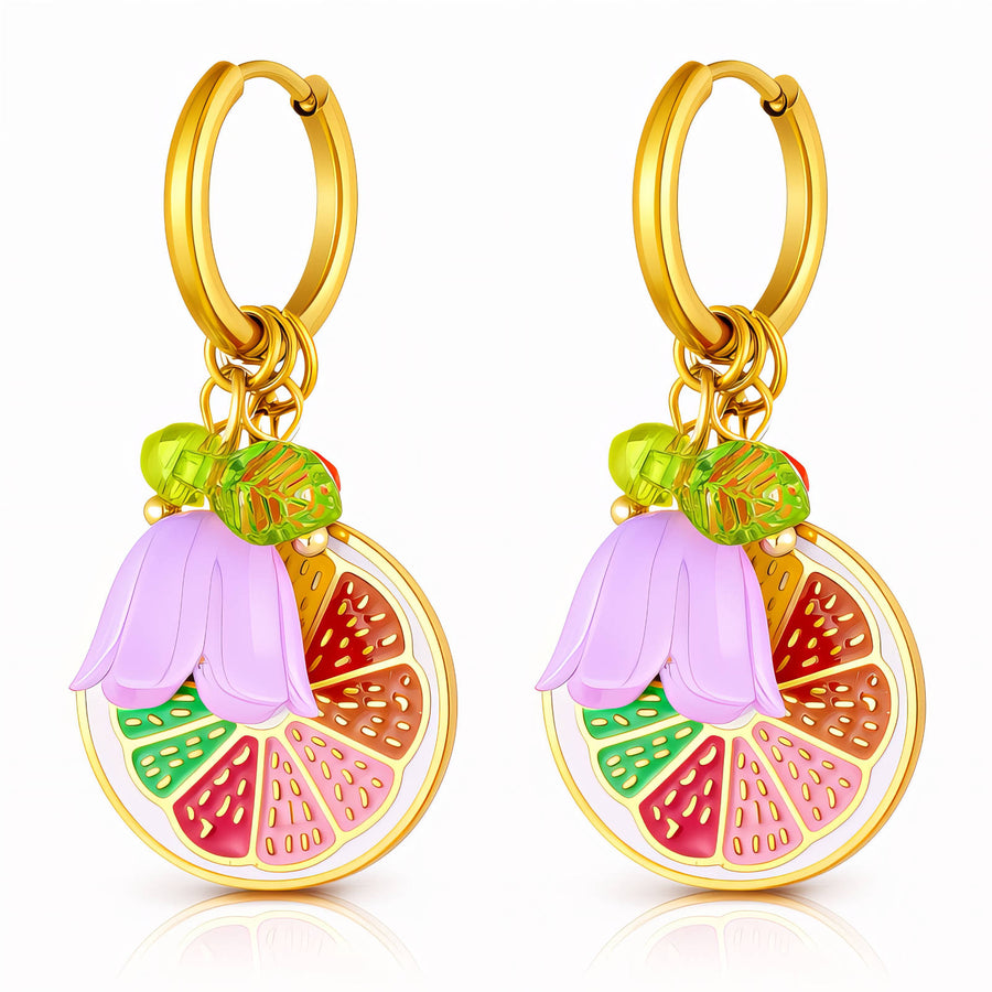 Fleur Flower Juliette Earrings