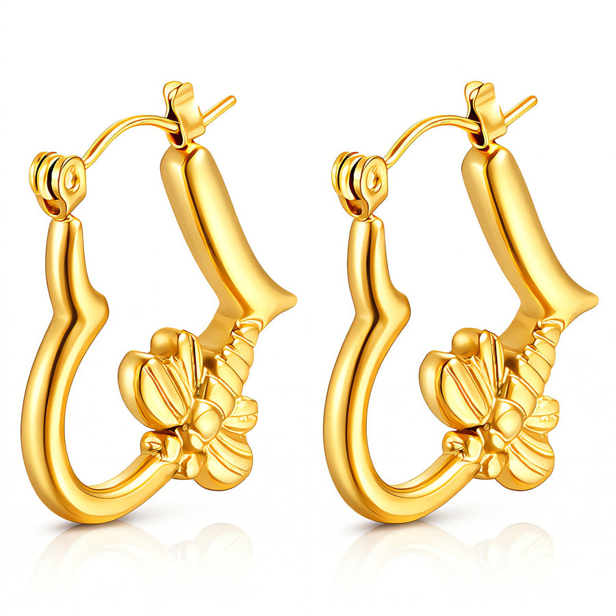 Abeille Bee Stud Céleste Earrings