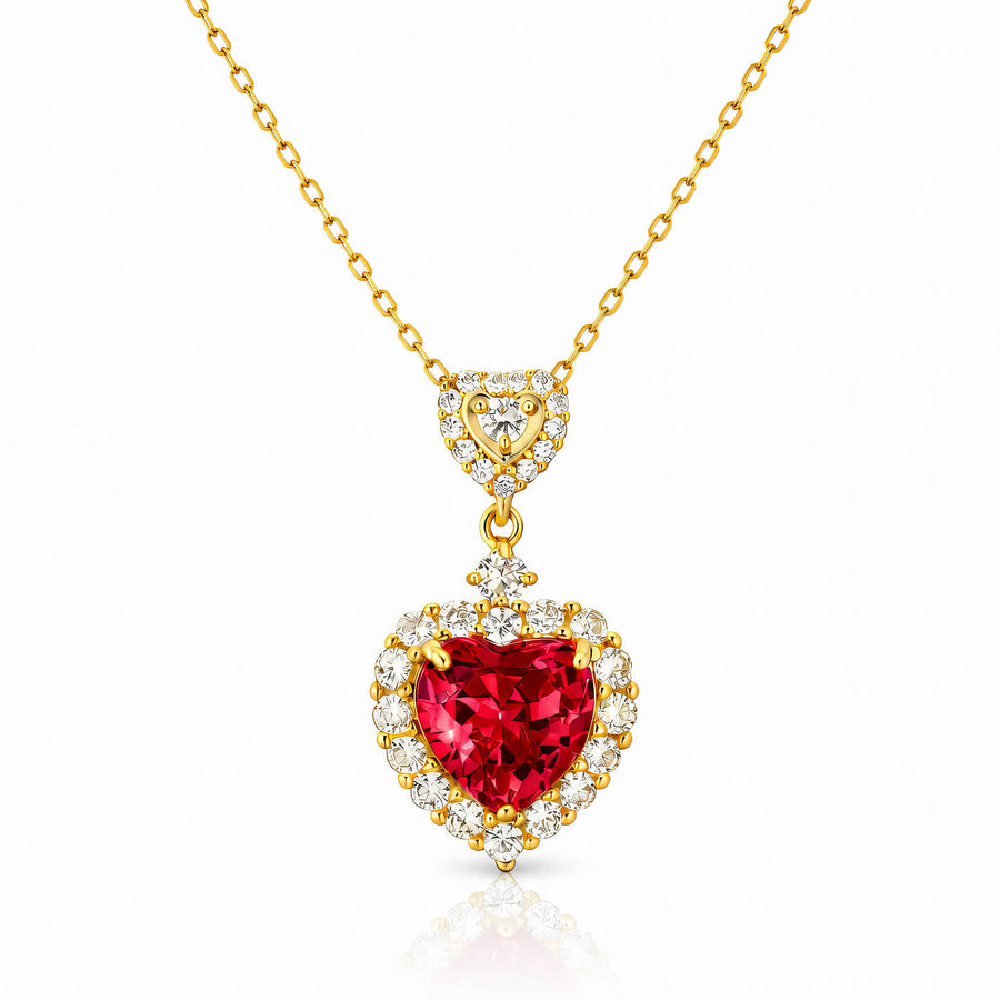 Amara Heart Madeleine Necklace