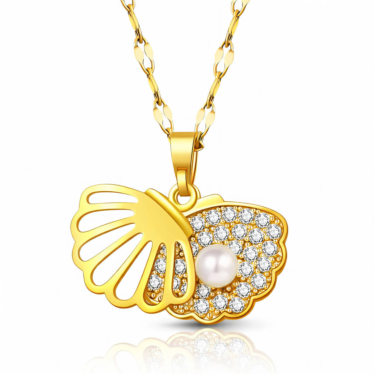 Coquille Seashell Amélie Necklace