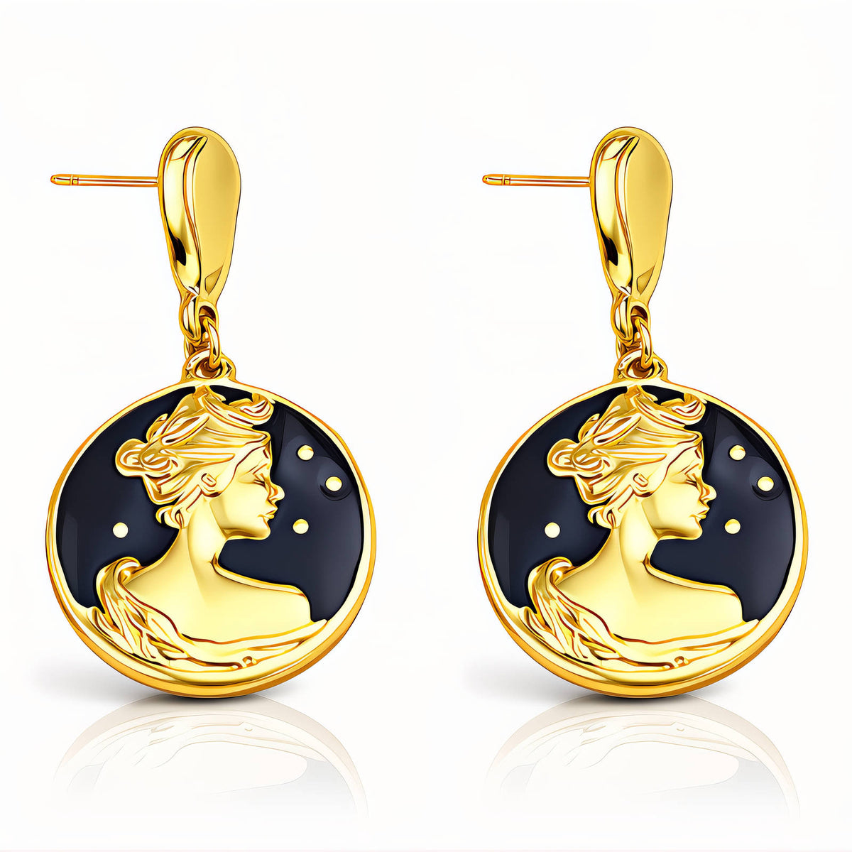 Fille Girl Stud Earrings