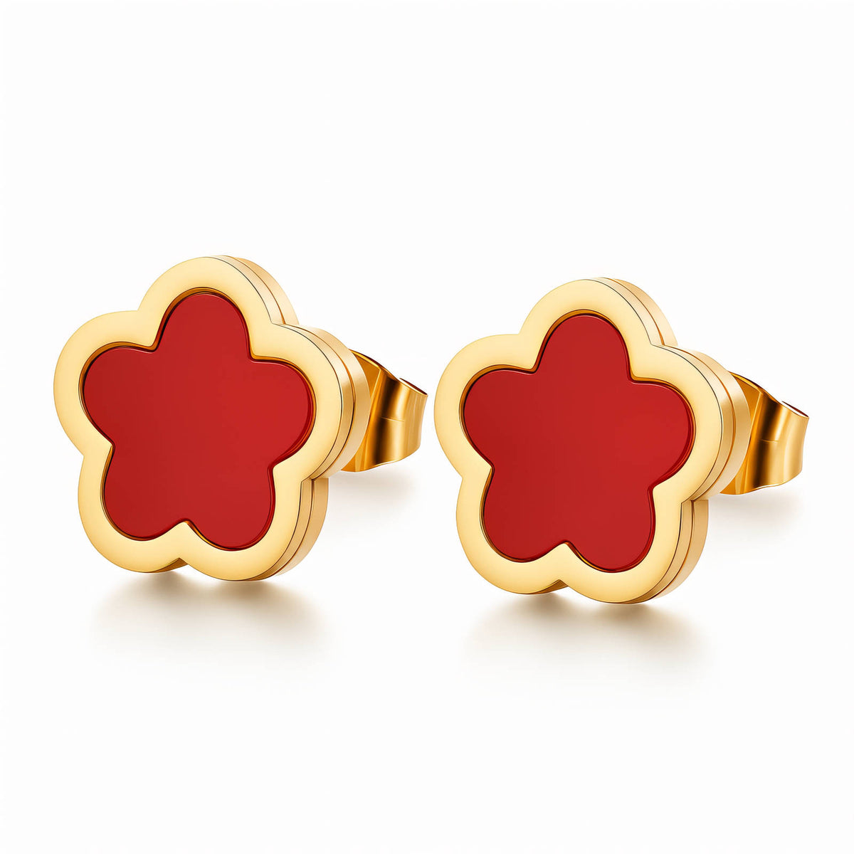 Fleur Flower Stud Hélène Earrings