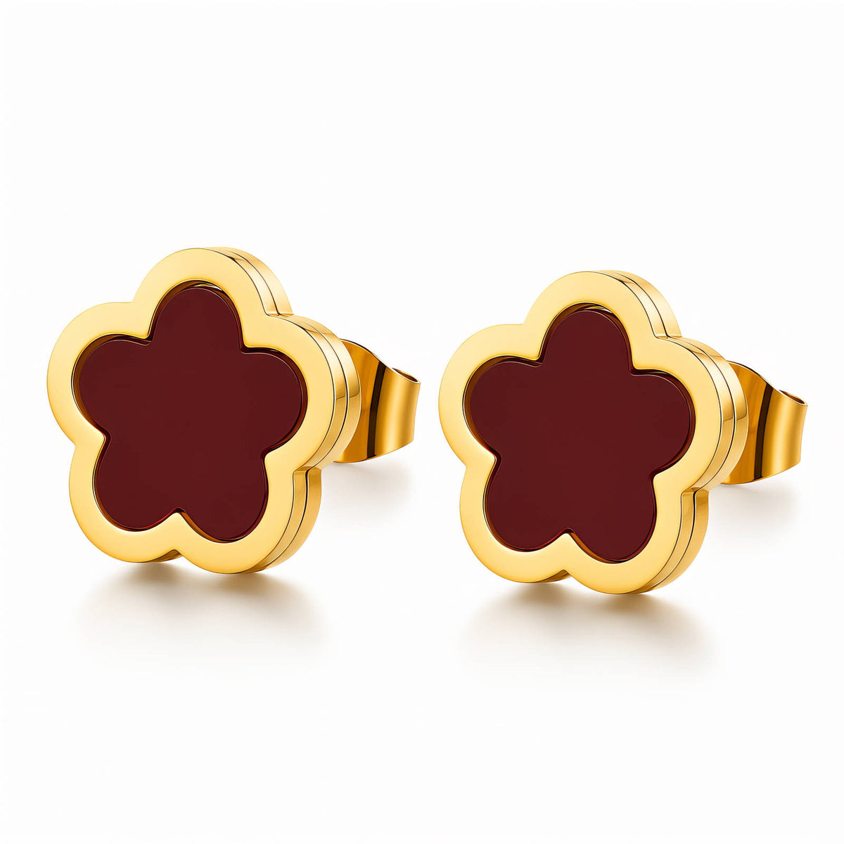Fleur Flower Stud Léonie Earrings