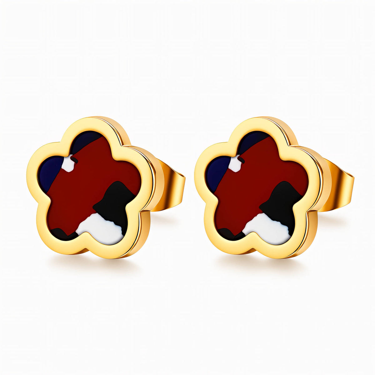 Fleur Flower Stud Noémie Earrings