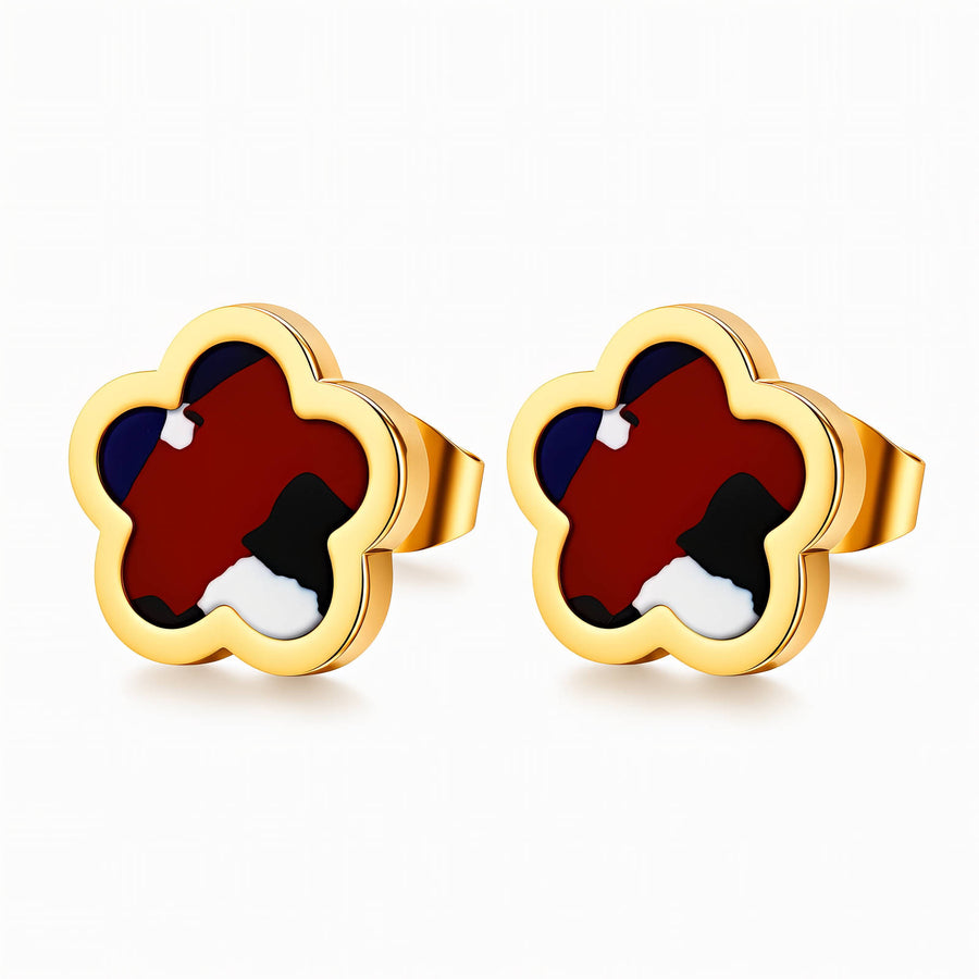 Fleur Flower Stud Noémie Earrings