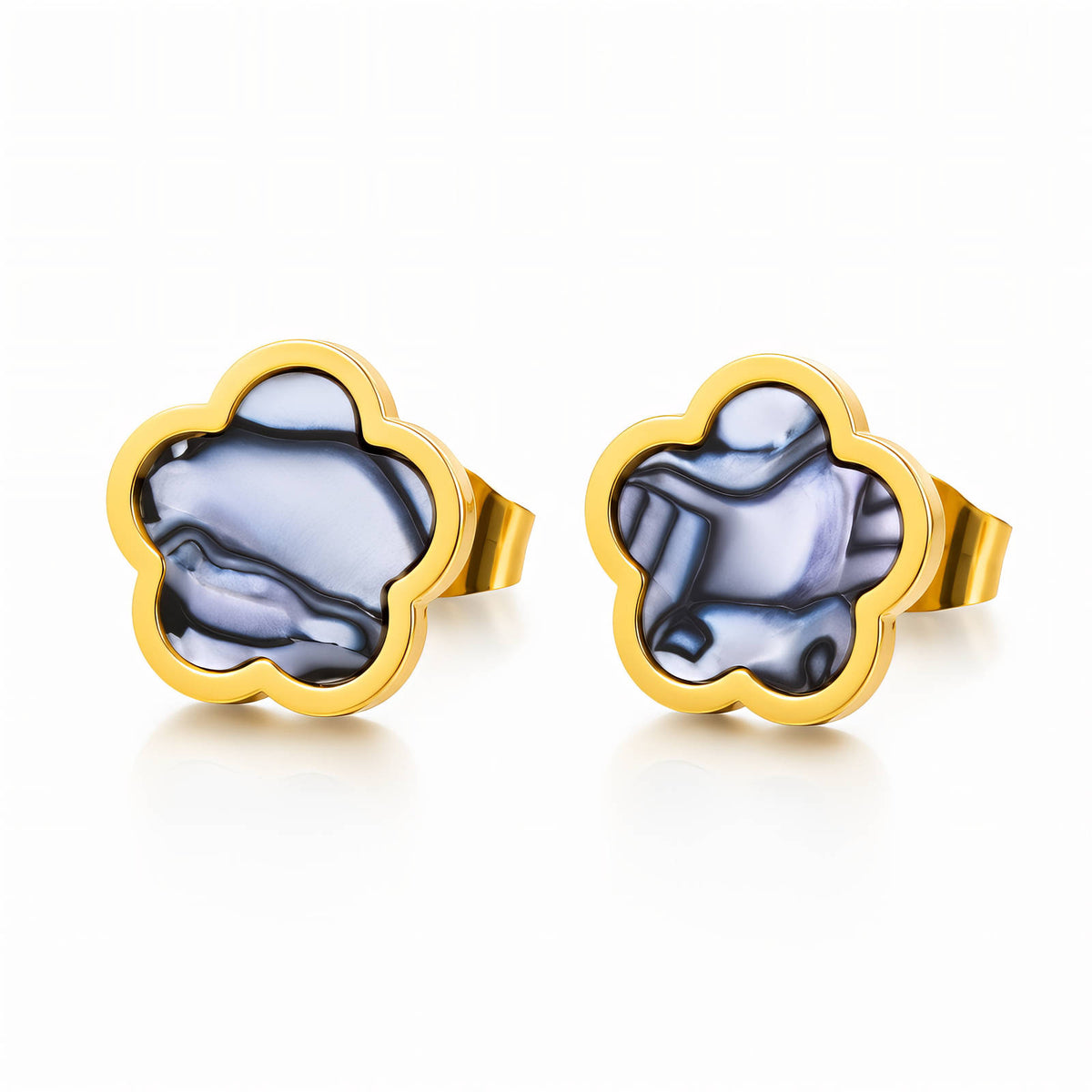 Fleur Flower Stud Roxane Earrings