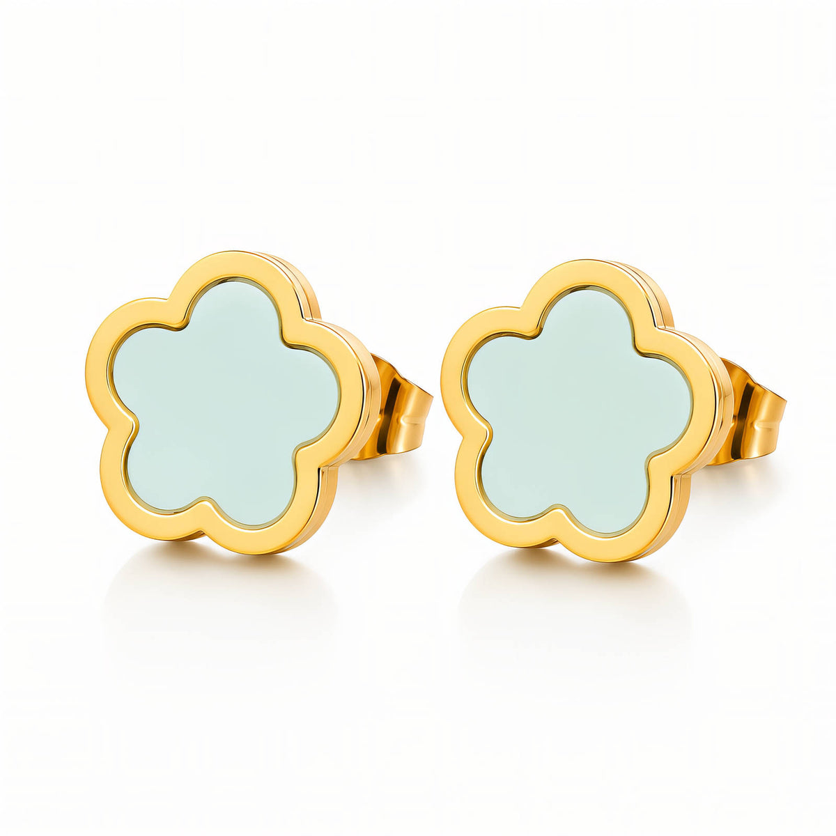 Fleur Flower Stud Solange Earrings