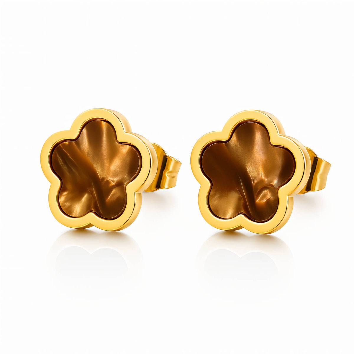 Fleur Flower Stud Valérie Earrings