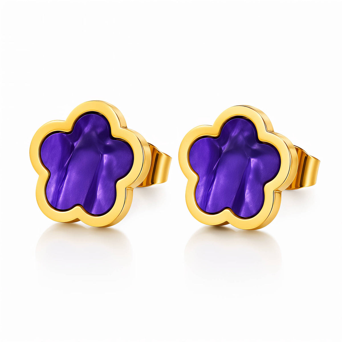 Fleur Flower Stud Zoé Earrings