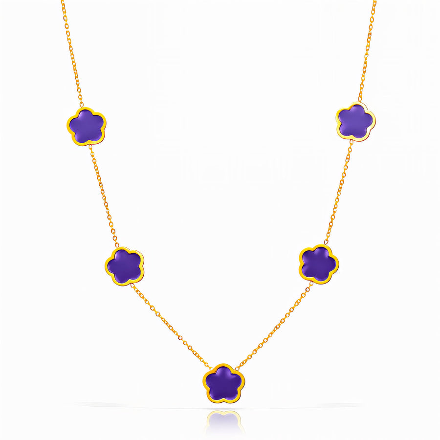 Prairie Flower Meadow Camille Necklace