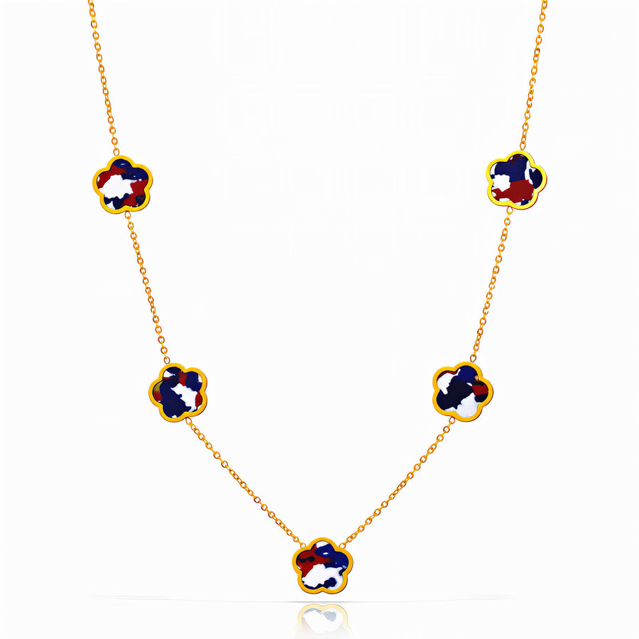 Prairie Flower Meadow Océane Necklace