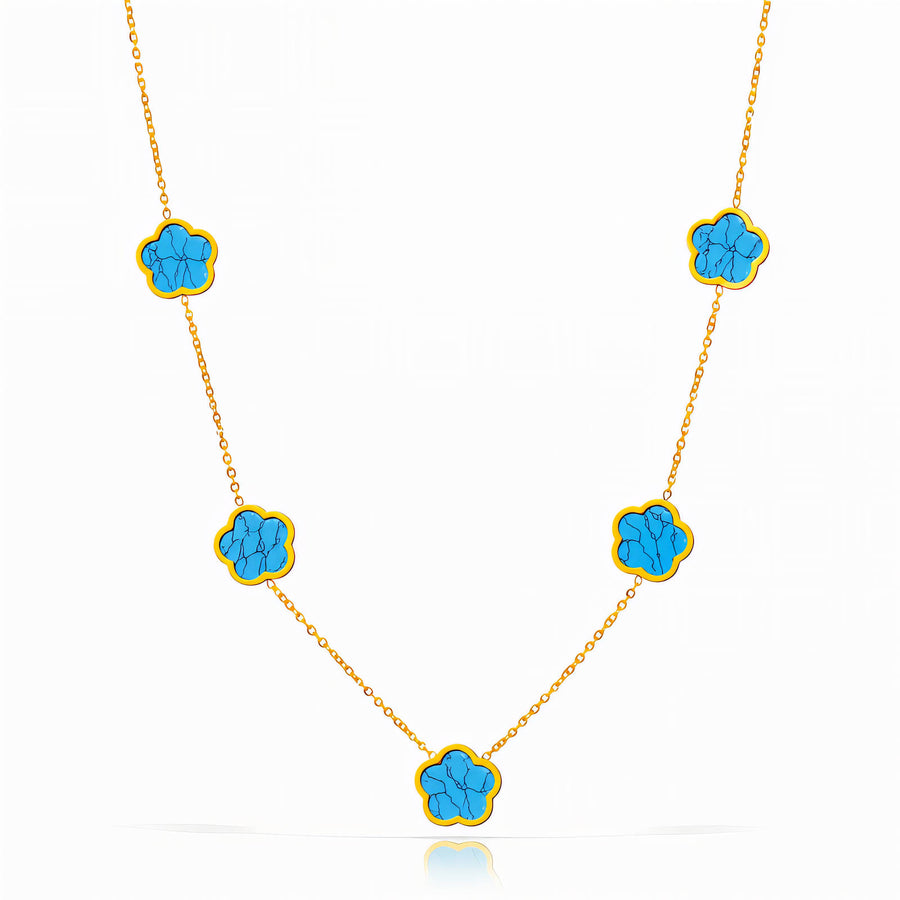 Prairie Flower Meadow Sylvie Necklace
