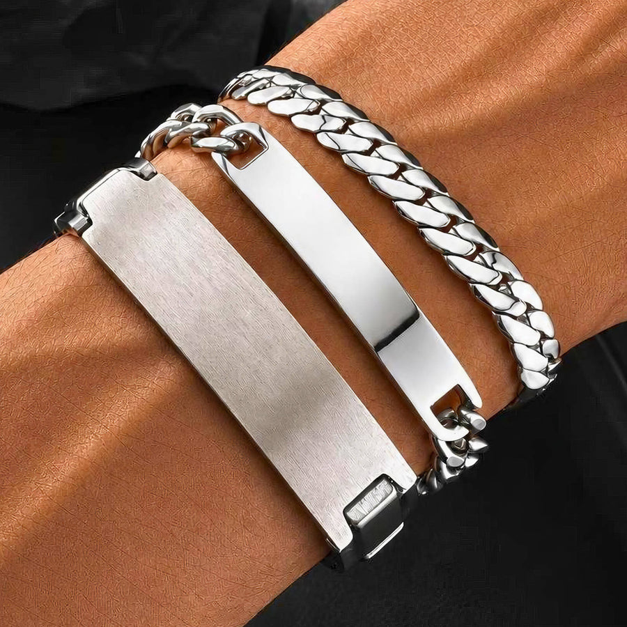 Men's Constance III Bracelet · Engravable